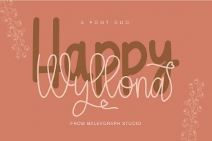 Wyllona | Font Duo Font Download