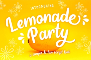 Lemonade Party Font Download