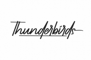 Thunderbirds Font Download