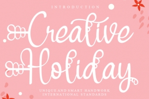 Creative Holiday Font Download