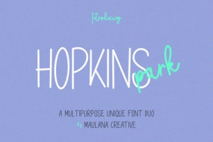 Hopkins Park Font Download