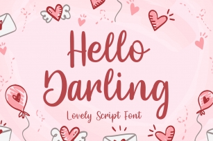 Hello Darling Lovely Script Font Download