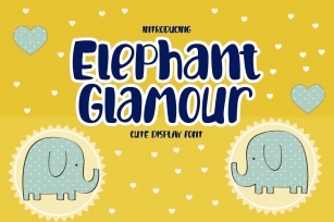 Glamour Elephant Font Download