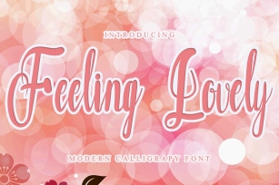 Feeling Lovely Font Download