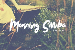 Morning Simba Font (ONLY $12) Font Download