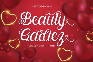 Beauty Gadiez Font Download