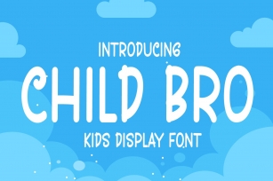 Child Bro - Kids Display Font Font Download