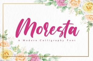 Moresta Script Font Download