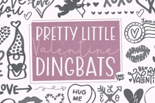 Valentines Day Dingbats Font Download