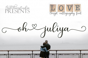 Oh juliya script Font Download