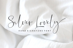 Silver Lovely Font Download
