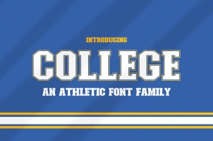 College Font Family Font Download