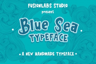 Blue Sea Typeface Font Download