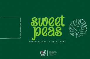 Sweet Peas Font Download