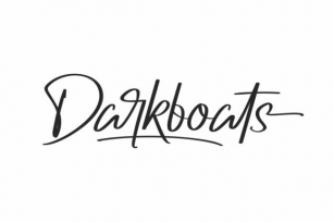 Darkboats Font Download