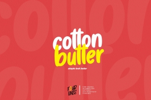 Cotton Butter Font Download