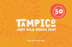 Tampico Typeface Font Download