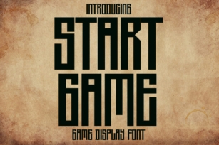 Start Game Font Download