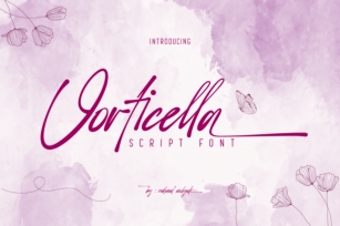 Vorticella Font Download