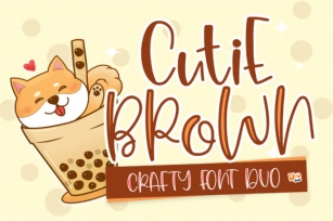 Cutie Brown Font Download
