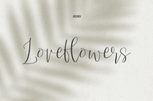Love Flowers Font Download