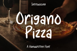 Origano Pizza Font Download