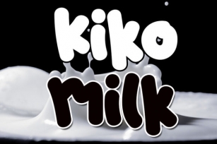 Kiko Milk Font Download