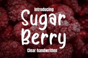 Sugar Berry Font Download