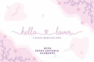 Hello Lover Font Download