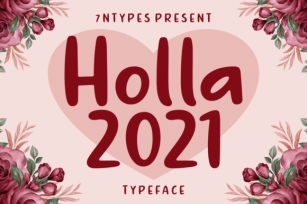 Holla 2021 Font Download
