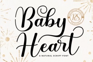 Baby Heart Font Download