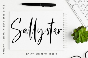 Sallystar Font Download