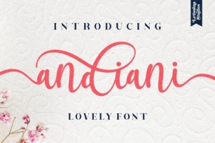 Andiani Font Download