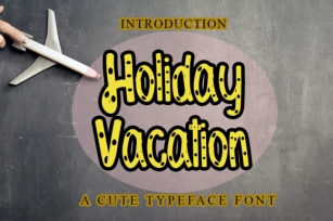 Holiday Vacation Font Download