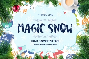 Magic Snow - Christmas Typeface Font Download