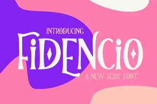 Fidencio Serif Font Font Download
