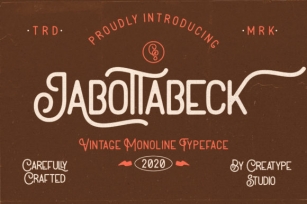 Jabottabeck Font Download