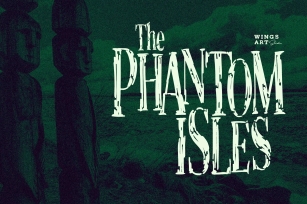 The Phantom Isles Retro Tiki Font Font Download