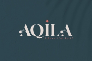 AQILA - A Beautiful Serif Font Download