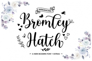 Bromley Hatch Font Download