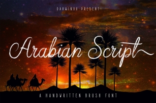 Arabian Script Font Download
