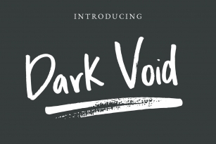Dark Void Font Download