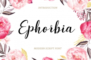 Ephorbia Font Download