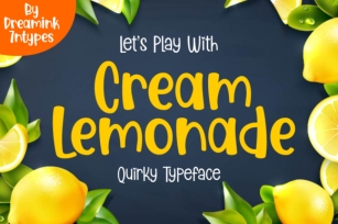 Cream Lemonade Font Download