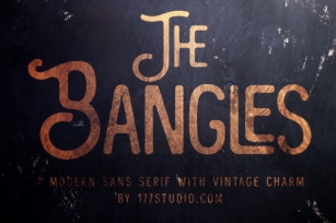 The Bangles Font Download
