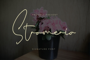 Stromeria Font Download
