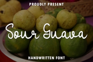Sour Guava Font Download