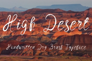 High Desert Script Font Download