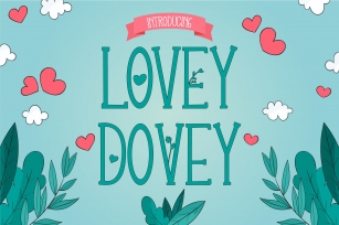 Lovey Dovey Natural Tall Serif Font Font Download