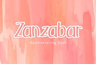 Zanzabar Font Download